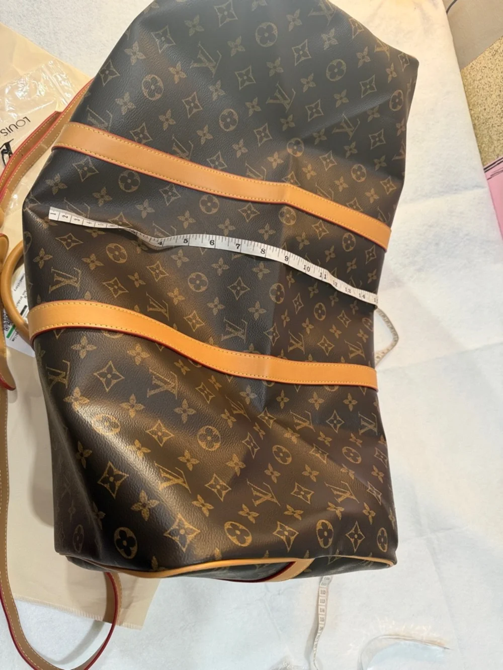 Monogram Canvas Keep 55‎ - Brown